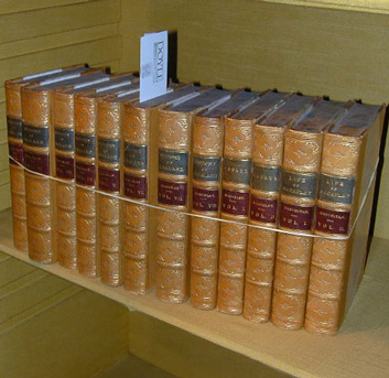 Lot image - [BINDING]   MACAULAY, THOMAS B.  History of England