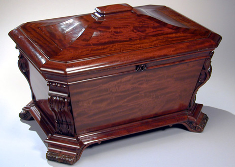 Lot image - Early Victorian Mahogany Cellaret