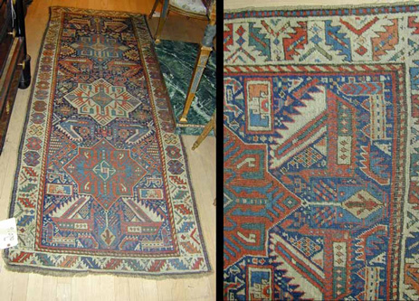 Lot image - Akstafa Shirvan Rug