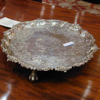 Lot image - George II Silver Salver