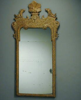 Lot image - Pair of George II Gilt-Wood Mirrors