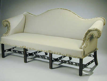 Lot image - George III Mahogany Settee