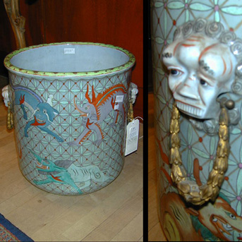 Lot image - Japanese Porcelain Jardiniere