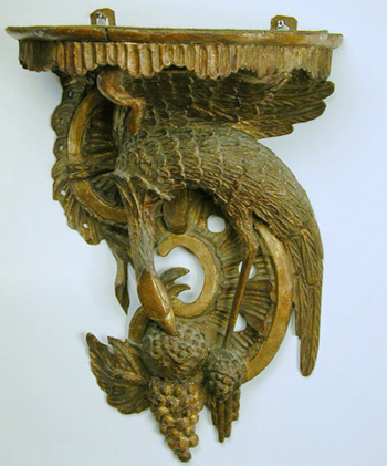 Lot image - George III Gilt-Wood Wall Bracket