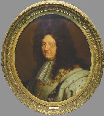 Lot image - After Hyacinthe Rigaud PORTRAIT OF LOUIS XIV