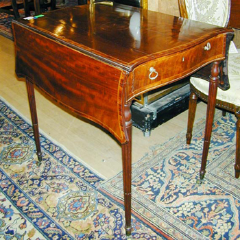 Lot image - George III Mahogany Pembroke Table
