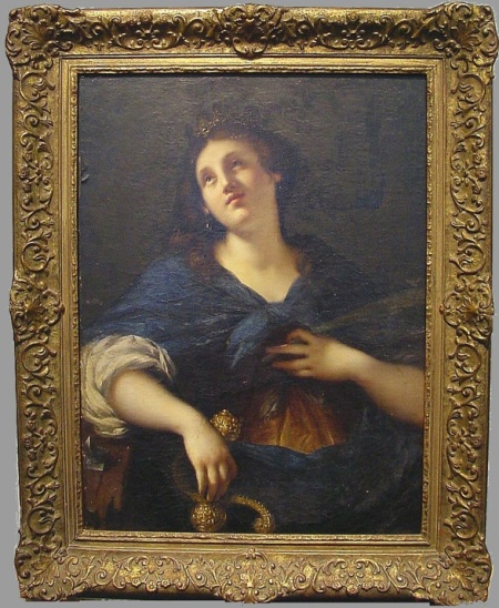 Lot image - Italian School 18th Century SAINT CATHERINE