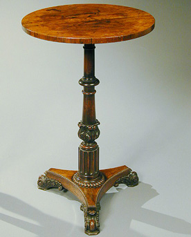 Lot image - William IV Rosewood Side Table