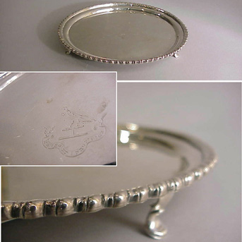 Lot image - George III Silver Salver