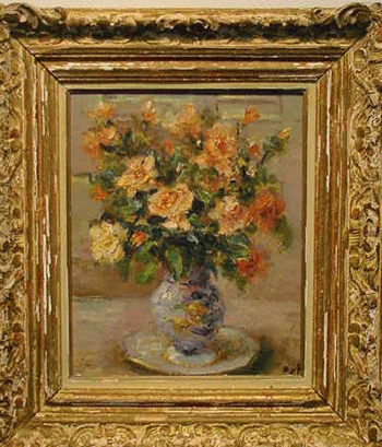 Lot image - Marcel Dyf French, 1899-1985 FLORAL STILL LIFE