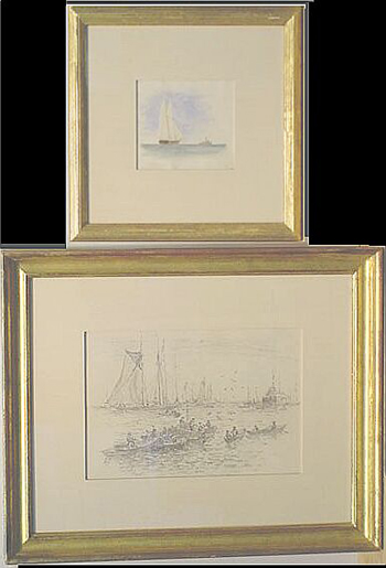 Lot image - Reynolds Beal 1867-1951 (i) LONG ISLAND SOUND, 1885