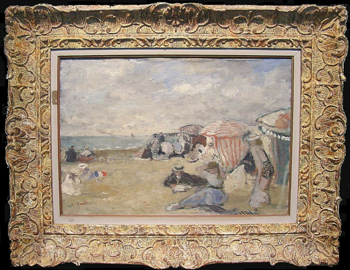 Lot image - Francois Gall French, 1912-1987 A DAY AT THE BEACH