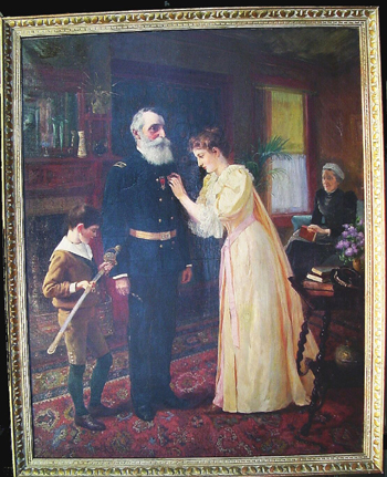 Lot image - Carl Hirschberg 1854-1923 THE VETERAN