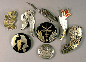 Lot image - Group of Louis Collomb Pins