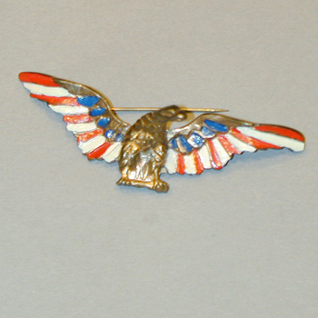 Lot image - Chanel American Eagle Pin French, 1930s