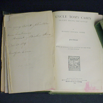 Lot image - STOWE, HARRIET BEECHER Uncle Toms Cabin or, Life among the Lowly   Frontispiece and plates