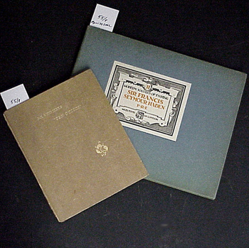 Lot image - [WHISTLER AND HADEN]Group of Eight Volumes about J.A.M. Whistler and F.S. Haden