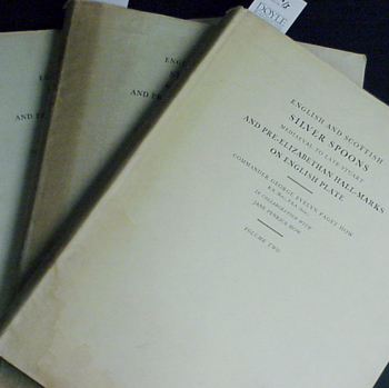Lot image - HOW, GEORGE, English and Scottish Silver Spoons Mediaeval to Late Stuart and Pre-Elizabethan Hall-Marks on English Plate.
