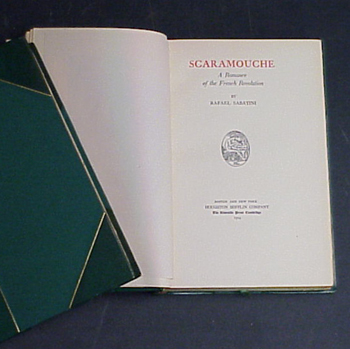 Lot image - SABATINI, RAFAEL;  Works, 27 vols.