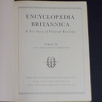 Lot image - ENCYCLOPAEDIA BRITANNICA