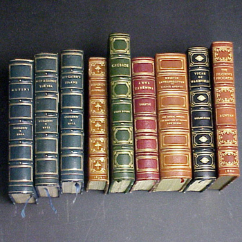 Lot image - Bindings, 9 vols.
