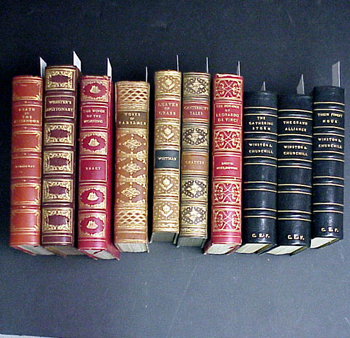 Lot image - Bindings, 10 vols