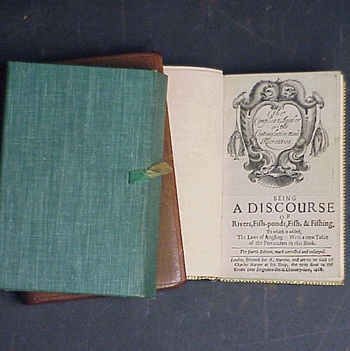 Lot image - WALTON, IZAAK, The Complete Angeler