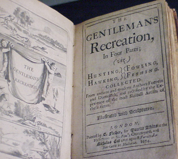 Lot image - COX, NICOLAS; The Gentlemens recreation