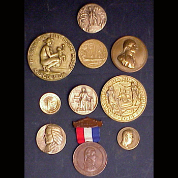 Lot image - COMMEMORATIVE MEDALS: AMERICAN