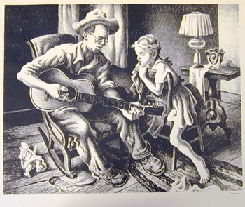 Lot image - Thomas Hart Benton