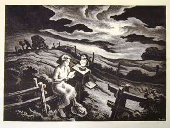Lot image - Thomas Hart Benton