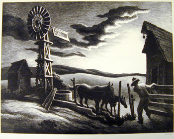 Lot image - Thomas Hart Benton