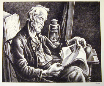 Lot image - Thomas Hart Benton