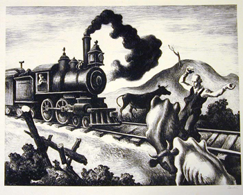 Lot image - Thomas Hart Benton