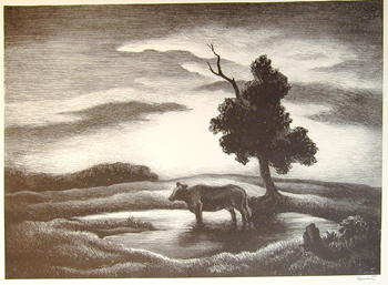 Lot image - Thomas Hart Benton