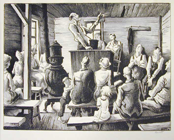 Lot image - Thomas Hart Benton