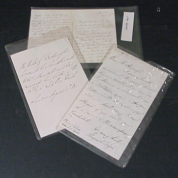 Lot image - BRITISH AUTOGRAPHS