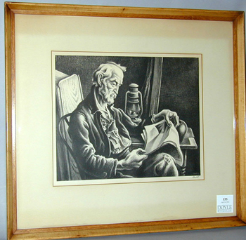 Lot image - Thomas Hart Benton