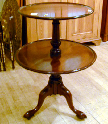 Lot image - George III Mahogany Dumbwaiter