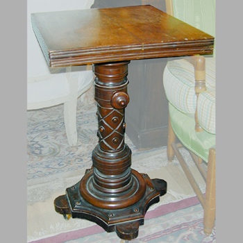 Lot image - Victorian Mahogany Reading Stand