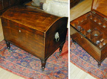 Lot image - George III Mahogany Cellaret