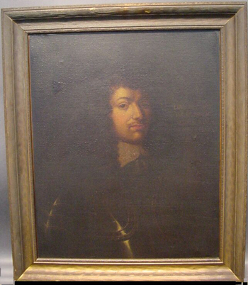 Lot image - French School 19th Century PORTRAIT OF LOUIS DE COSSE