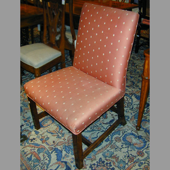 Lot image - George III Mahogany Side Chair