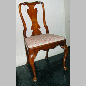 Lot image - George I Mahogany Side Chair