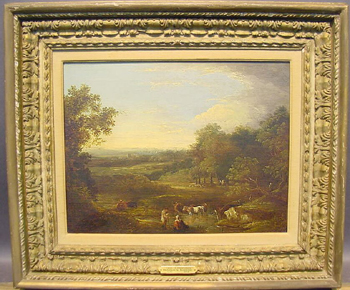 Lot image - Benjamin Barker British, 1776-1838 VIEW IN DEVONSHIRE