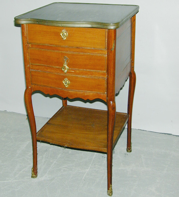 Lot image - Louis XV/XVI Mahogany Occasional Table