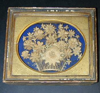 Lot image - Late George III Cut Paper Picture