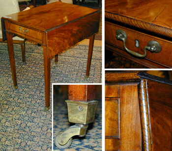 Lot image - George III Mahogany Pembroke Table