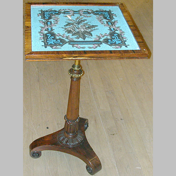 Lot image - Early Victorian Rosewood Side Table