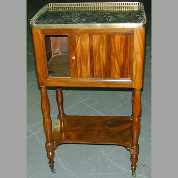 Lot image - Charles X Mahogany Chiffonier